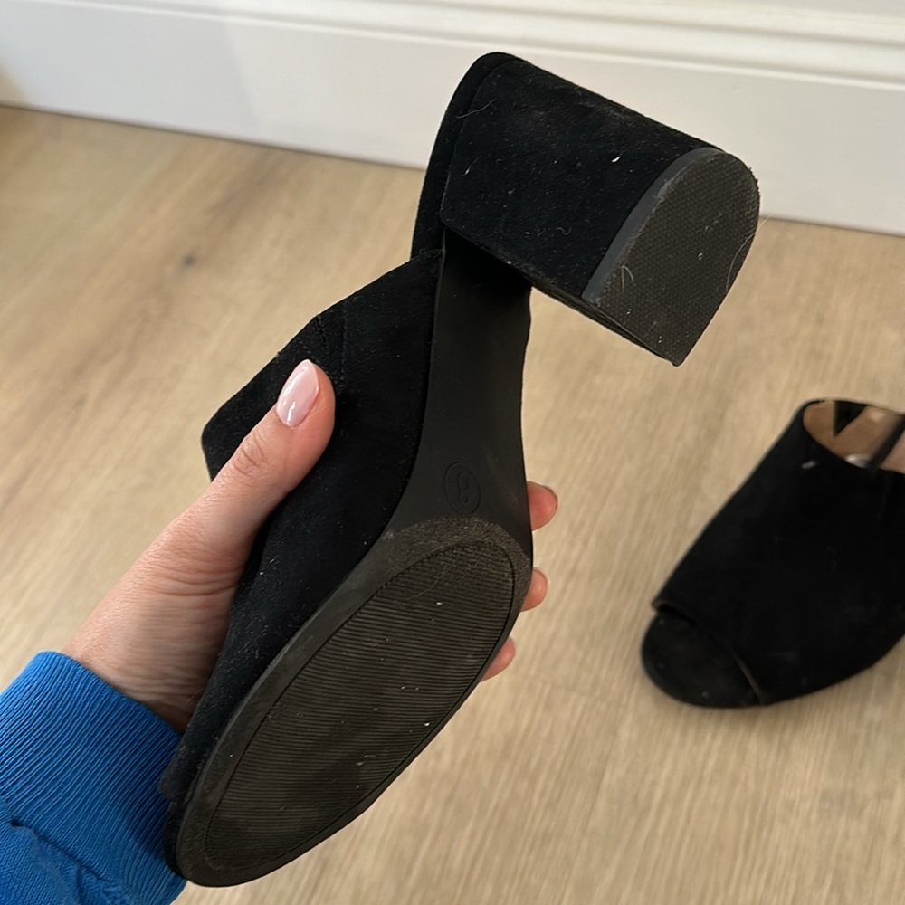 Black Mules - Picture 3 of 3